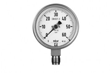 Schmierer Capsule Pressure Gauge KU 160